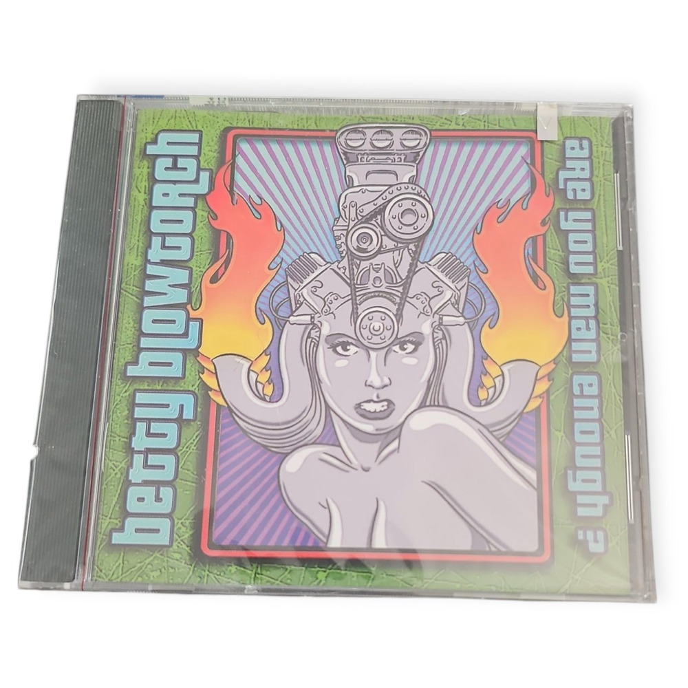 Betty Blowtorch – Are You Man Enough?‎ [2001 Promotional CD] [NEW, SEALED]
